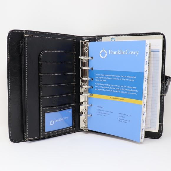Franklin Covey Accessories Franklin Covey Size 4 Planner 7 Ring franklin-covey-accessories-franklin-covey-size-4-planner-7-ring